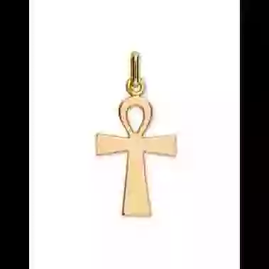 Croix &Eacute;gyptienne en Or image cachée