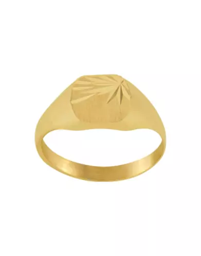 Chevali&egrave;re Enfant Tonneau Bross&eacute;e et &Eacute;toil&eacute;e en Or Personnalisable