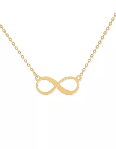 Collier Infini Ajour&eacute; en Or Personnalisable