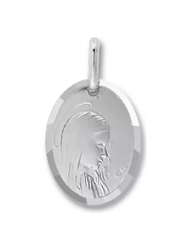 M&eacute;daille Vierge qui Prie en Or Personnalisable