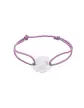 Bracelet Cordon Fille Oiseau en Or - La F&eacute;e Galipette