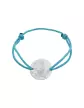 Bracelet Cordon Gar&ccedil;on Fleurs en Or - La F&eacute;e Galipette