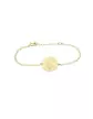 Bracelet Cha&icirc;ne Fille Fleur en Or - La F&eacute;e Galipette