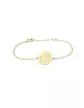 Bracelet Cha&icirc;ne Fille Papillons en Or - La F&eacute;e Galipette