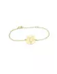 Bracelet Cha&icirc;ne Fille Lapin en Or - La F&eacute;e Galipette
