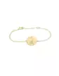 Bracelet Cha&icirc;ne Gar&ccedil;on Fleurs en Or - La F&eacute;e Galipette