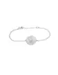Bracelet Cha&icirc;ne Gar&ccedil;on Fleurs en Or - La F&eacute;e Galipette