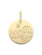 M&eacute;daille Petit Gar&ccedil;on Chat en Or - La F&eacute;e Galipette