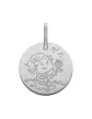 M&eacute;daille Petite Fille Oiseau en Or - La F&eacute;e Galipette