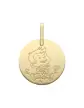 M&eacute;daille Petit Gar&ccedil;on Fleurs en Or - La F&eacute;e Galipette