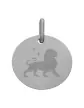 M&eacute;daille Ronde M Embl&egrave;me Zodiaque
