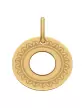 M&eacute;daille Ronde Ajour&eacute;e M Mandala
