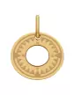 M&eacute;daille Rond Ajour&eacute; M D&eacute;cor Boussole