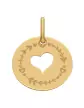 M&eacute;daille Coeur Ajour&eacute; M D&eacute;cor Coeur