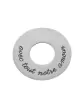 M&eacute;daille &agrave; Personnaliser en Or Cercle