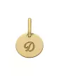 Petite M&eacute;daille Ronde Personnalisable en Or