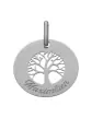 M&eacute;daille Or Arbre de Vie Personnalisable