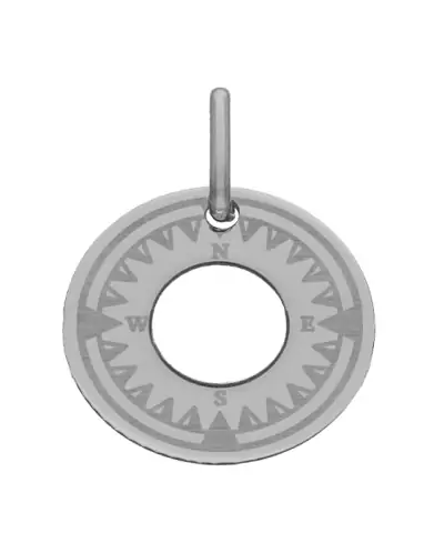 M&eacute;daille Rond Ajour&eacute; M D&eacute;cor Boussole