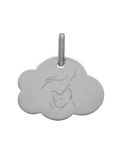 M&eacute;daille Nuage M Maman B&eacute;b&eacute;