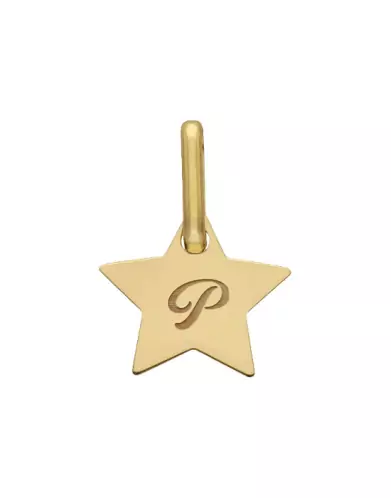 Petite M&eacute;daille &Eacute;toile en Or Personnalisable