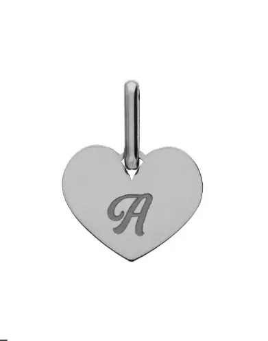 Petite M&eacute;daille C&oelig;ur en Or Personnalisable